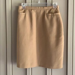Worthington Tan Skirt size 8